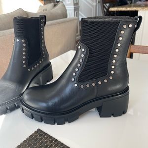 Black vintage havana boots - never worn
